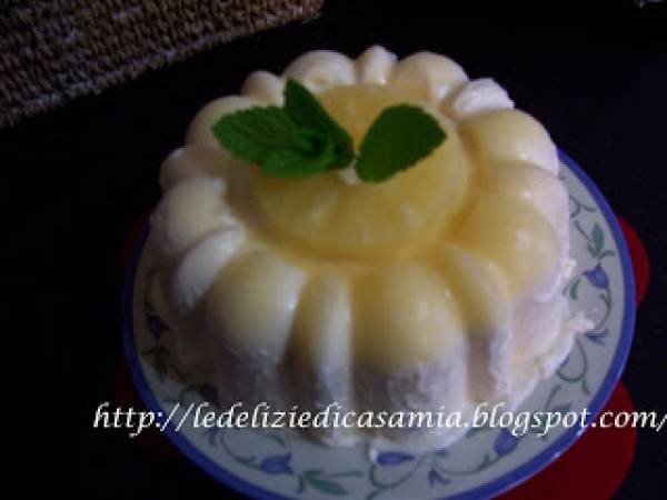 Semifreddo ananas e menta