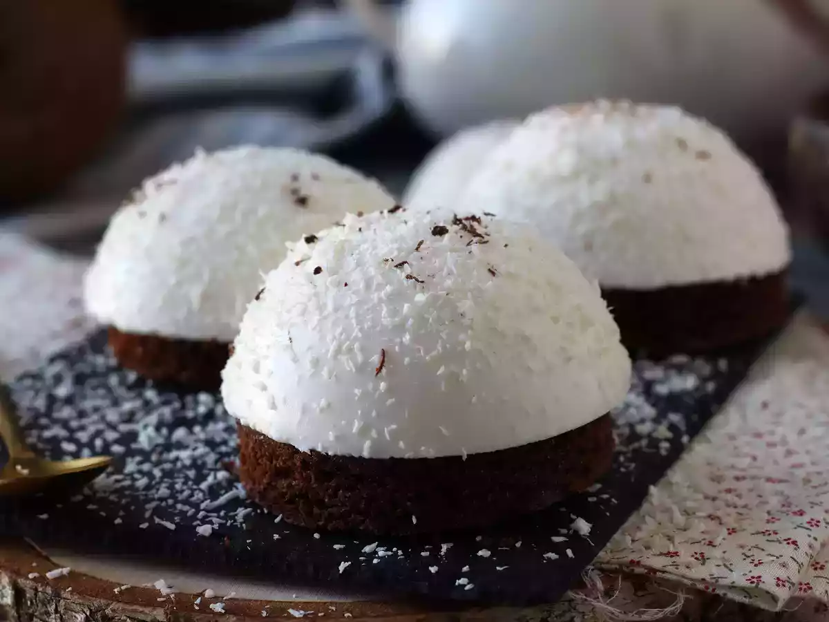 Semisfere di cioccolato e cocco: irresistibili al primo morso! - foto 3