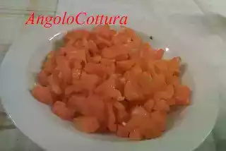 Semplice contorno:carote all'insalata