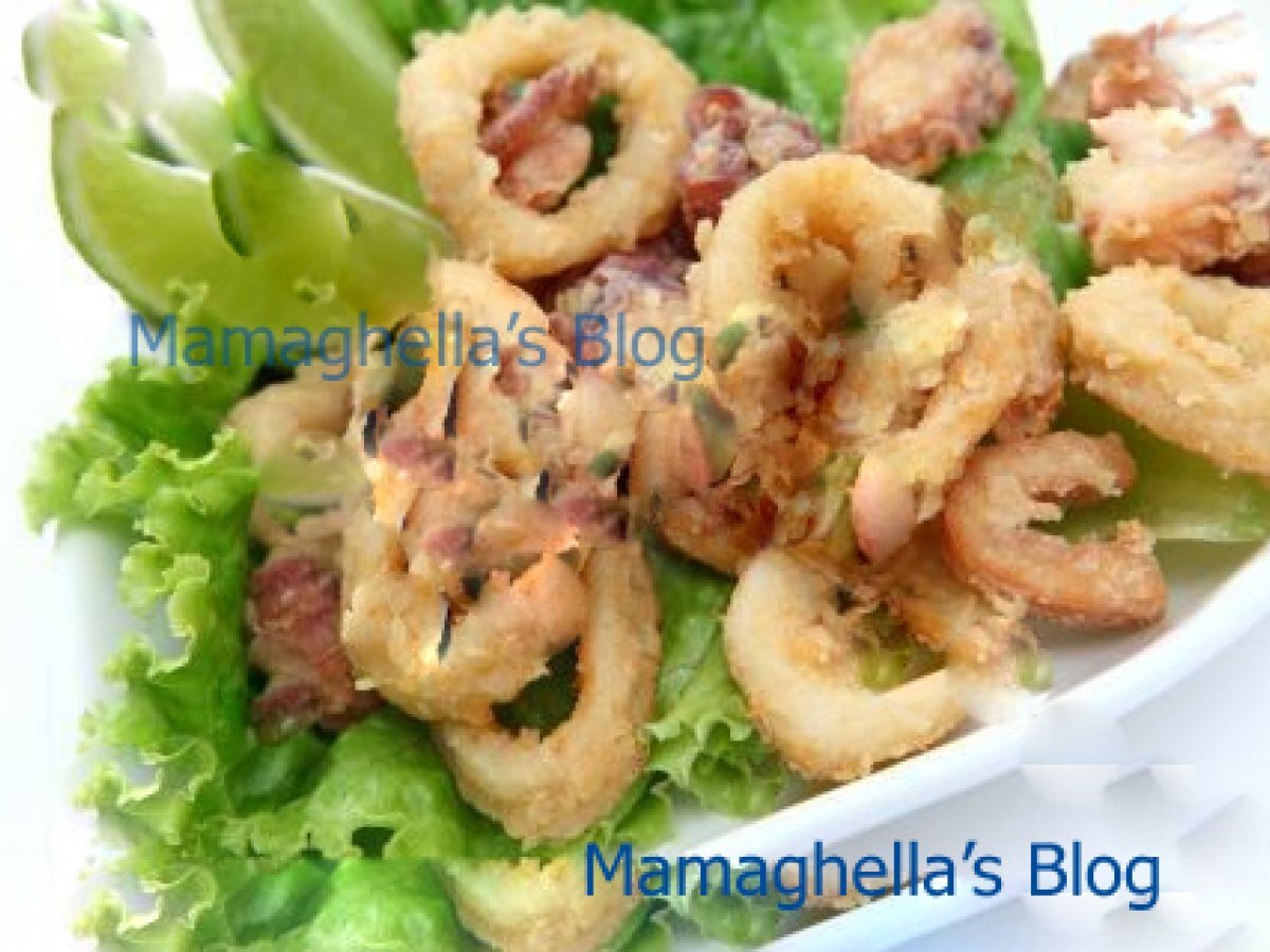 Seppie e insalata