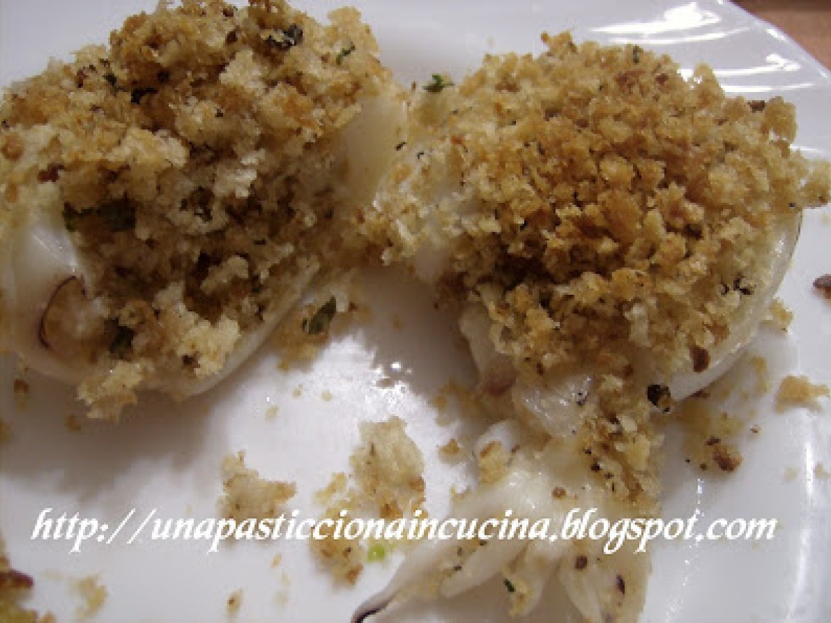 Seppie gratinate