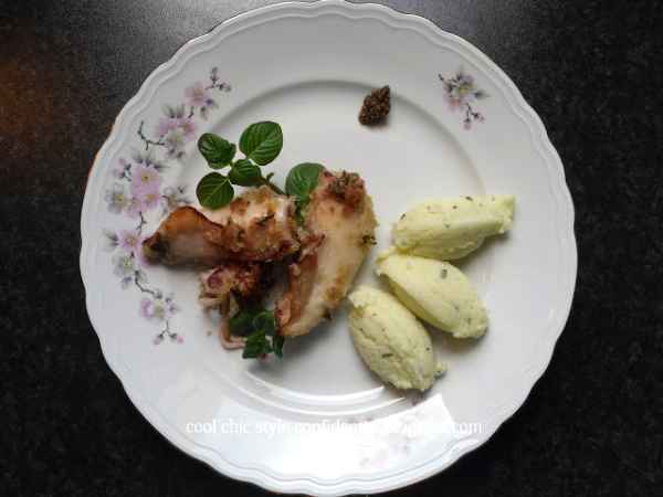 Seppie ripiene e quenelle di purè all'aglio, foto 3