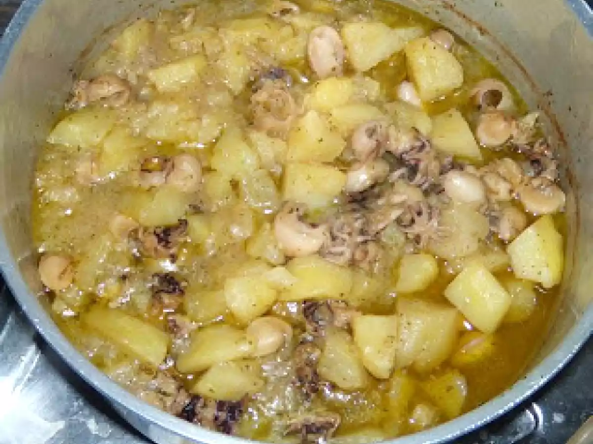 Seppioline con patate