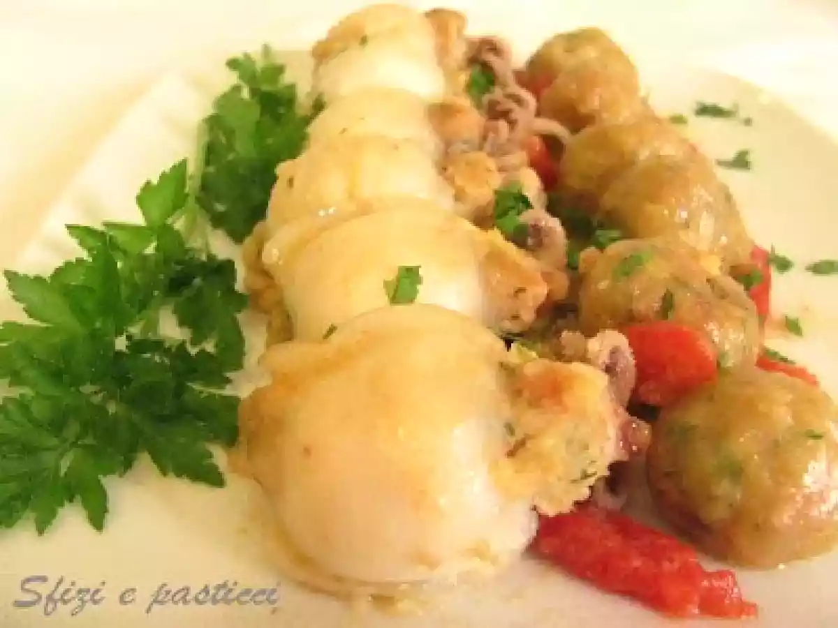 Seppioline ripiene di tonno