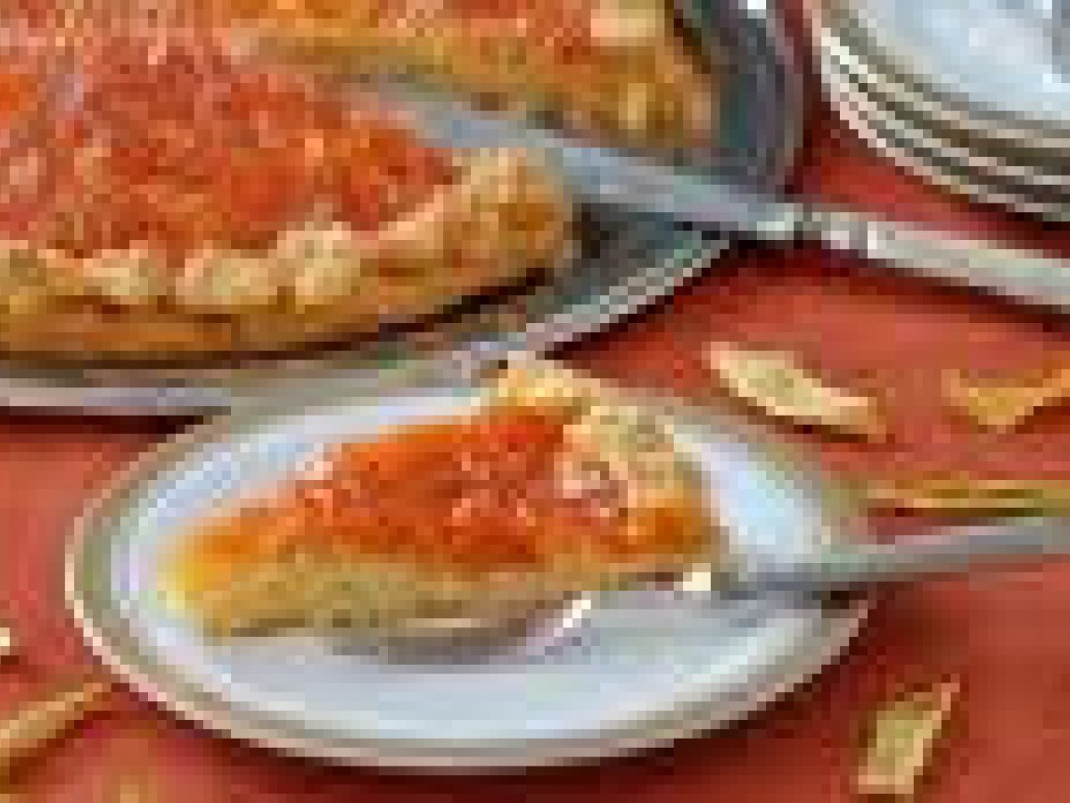 Sfoglia alla marmellata di arance