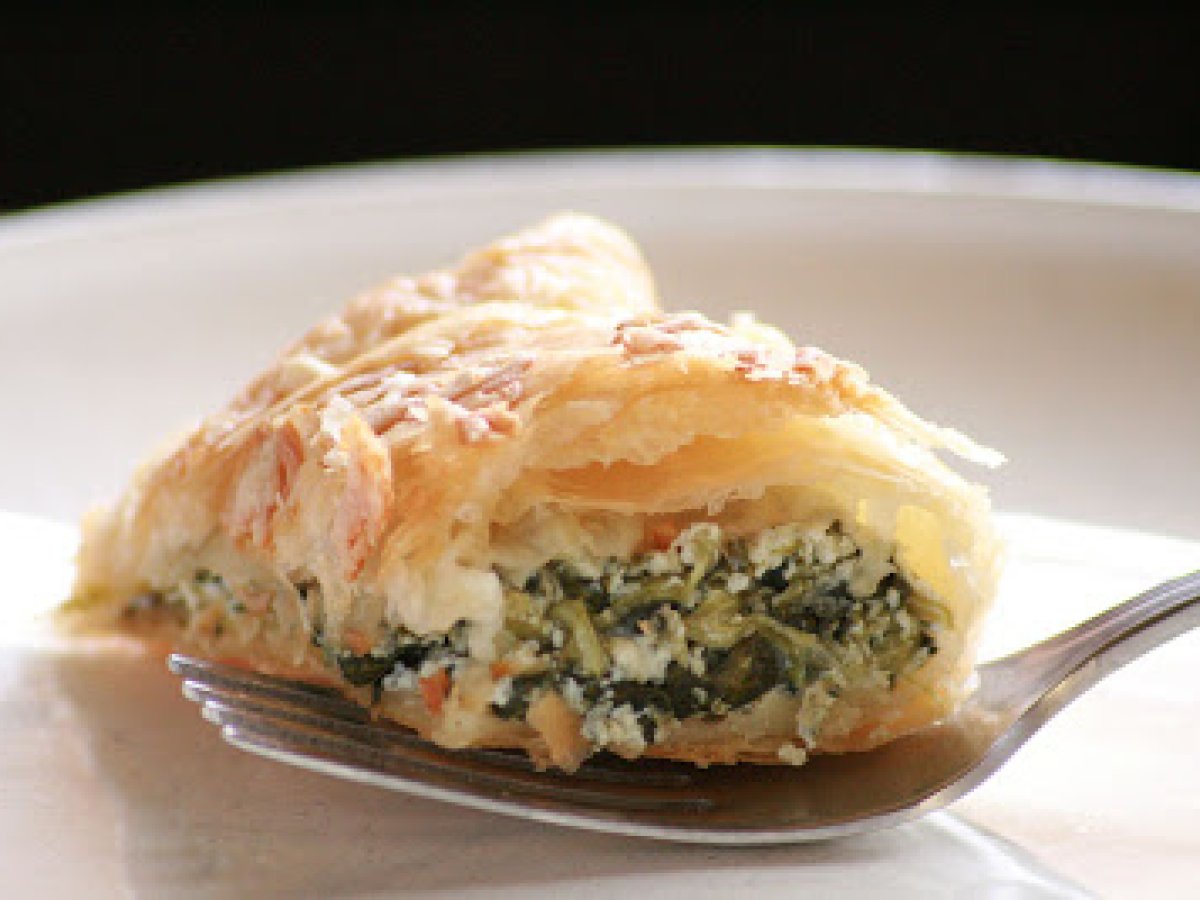 SFOGLIATA DI SPINACI E RICOTTA (senza uova)