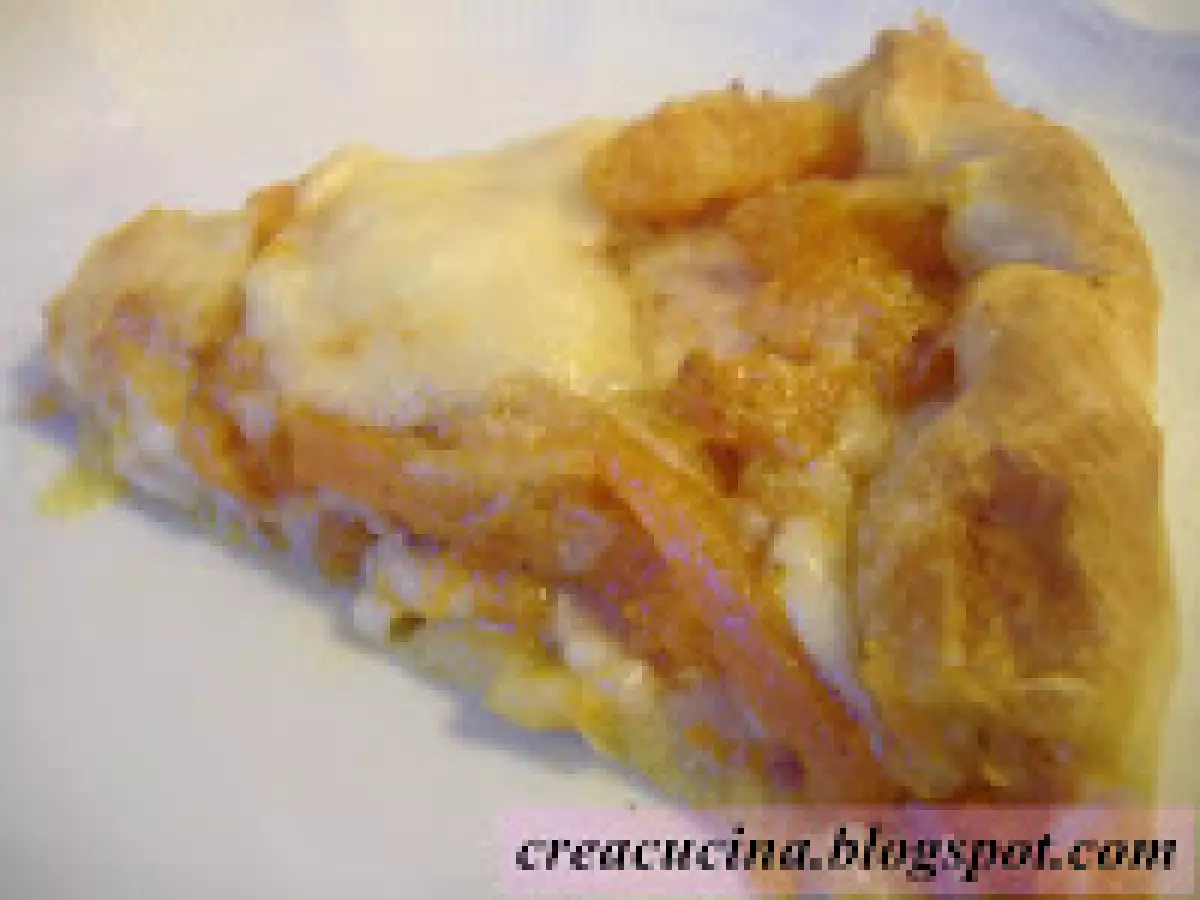 Sfogliata di zucca con Emmental e prosciutto cotto - foto 2