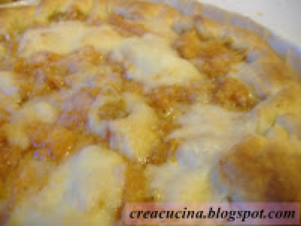 SFOGLIATA DI ZUCCA CON EMMENTHAL E PROSCIUTTO COTTO - foto 3