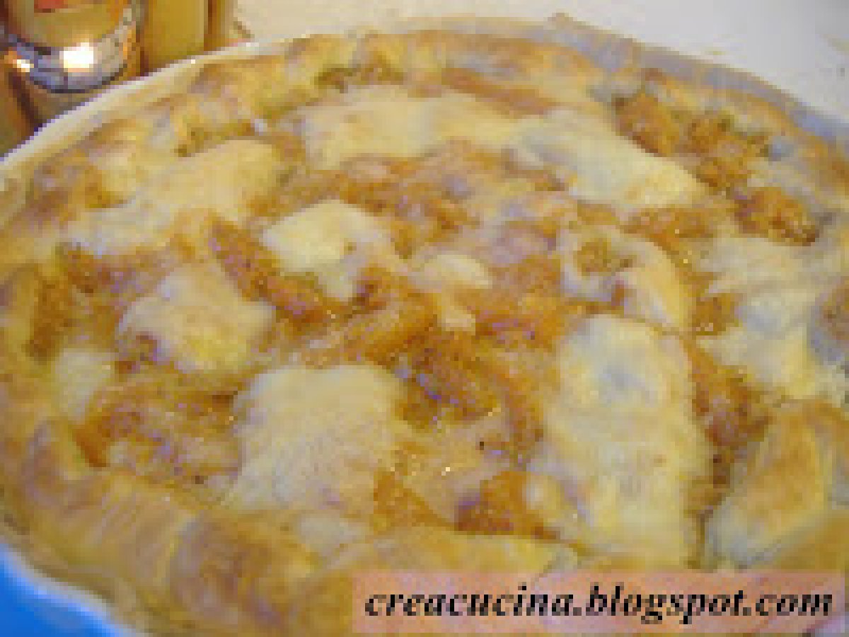 SFOGLIATA DI ZUCCA CON EMMENTHAL E PROSCIUTTO COTTO - foto 4