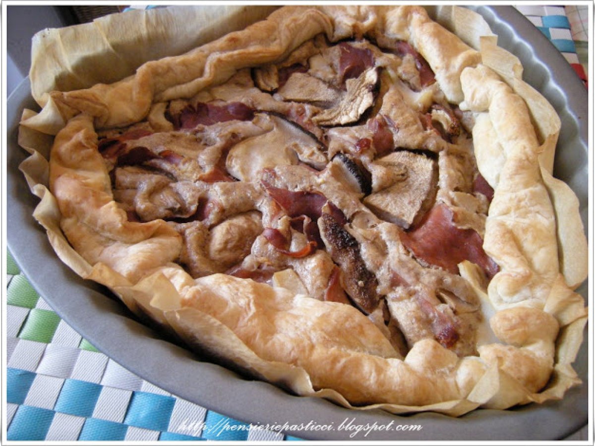 Sfogliatina con porcini alle noci e speck - foto 2