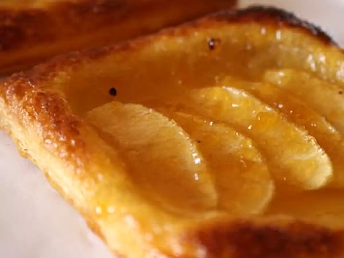 Sfogliatine alle mele e confettura di albicocca - foto 5