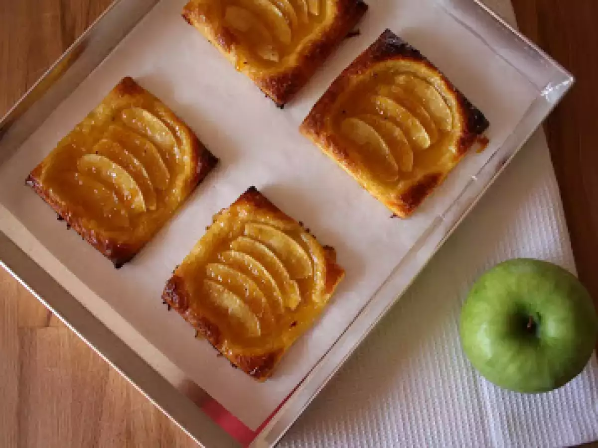 Sfogliatine alle mele e confettura di albicocca - foto 7