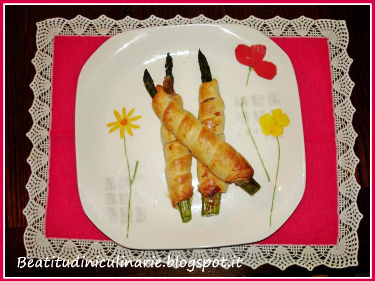 Sfoglie di asparagi