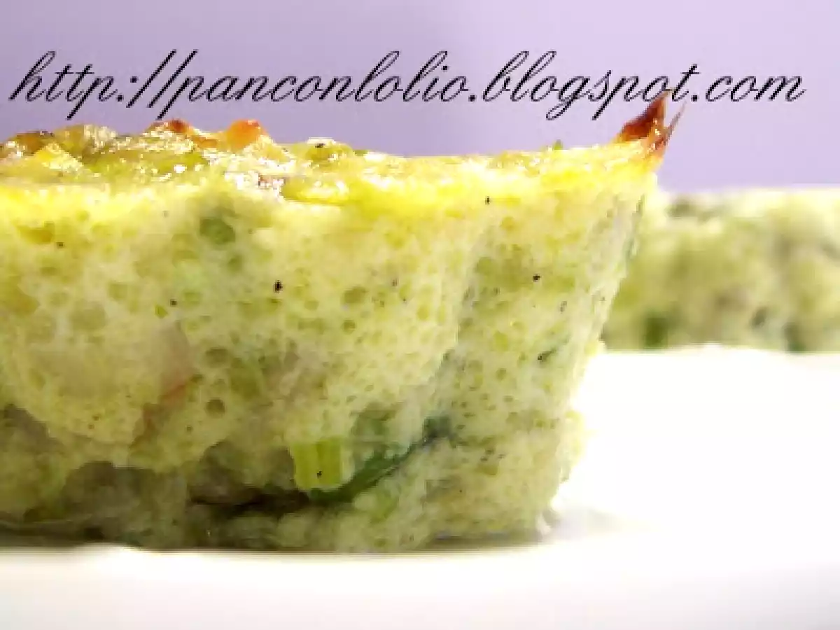 Sformatini con baccelli e pecorino - foto 3