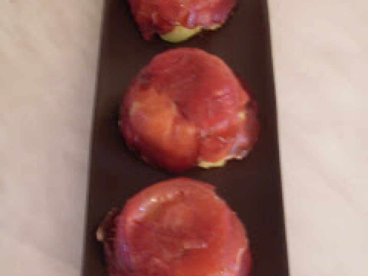 Sformatini di bresaola con patate e zucchine