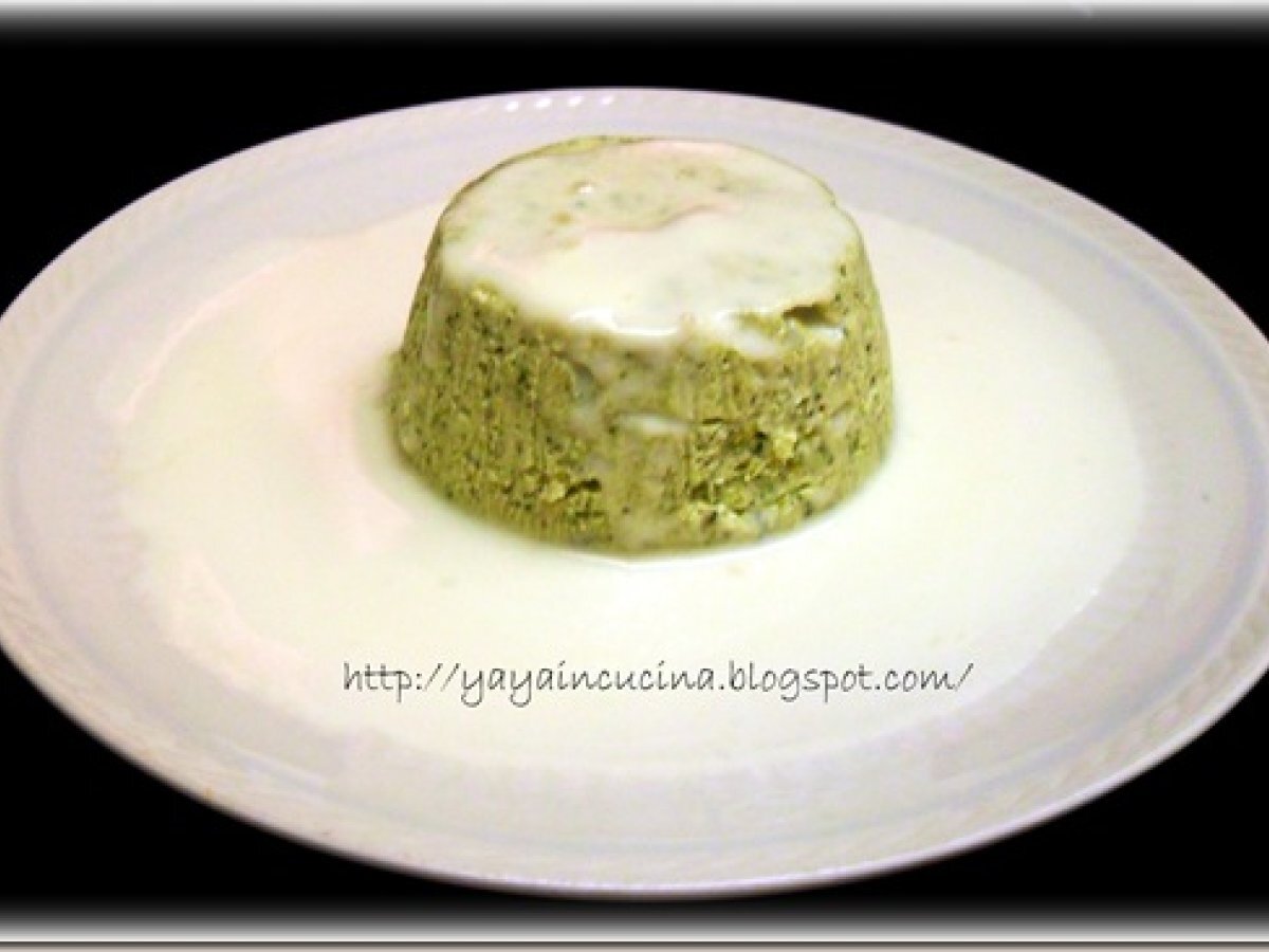 Sformatini di Broccoli con Salsa alla Fontina