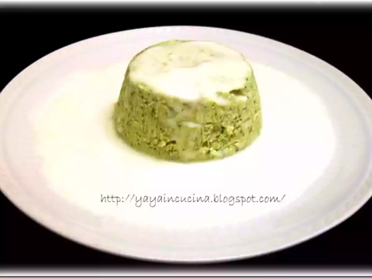 Sformatini di Broccoli con Salsa alla Fontina