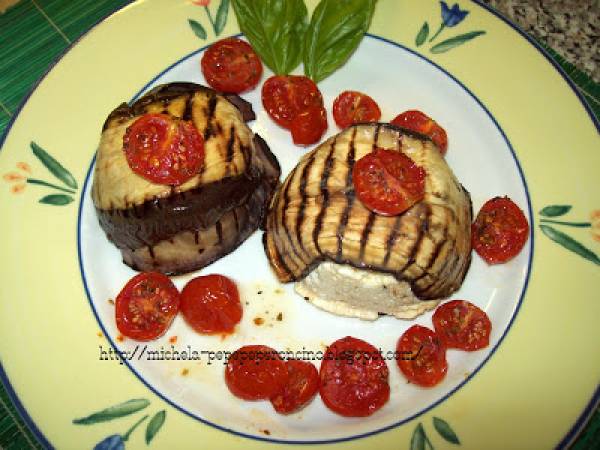 SFORMATINI DI MELANZANE E RICOTTA