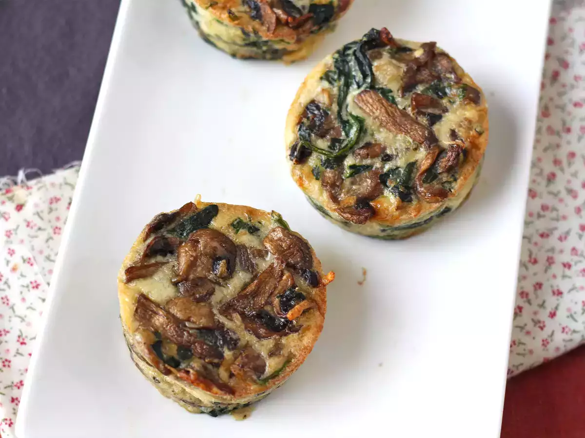 Sformatini di spinaci e funghi: ricetta veloce e super gustosa - foto 2