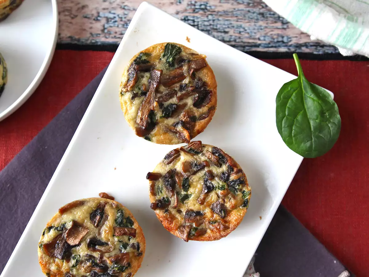 Sformatini di spinaci e funghi: ricetta veloce e super gustosa - foto 3