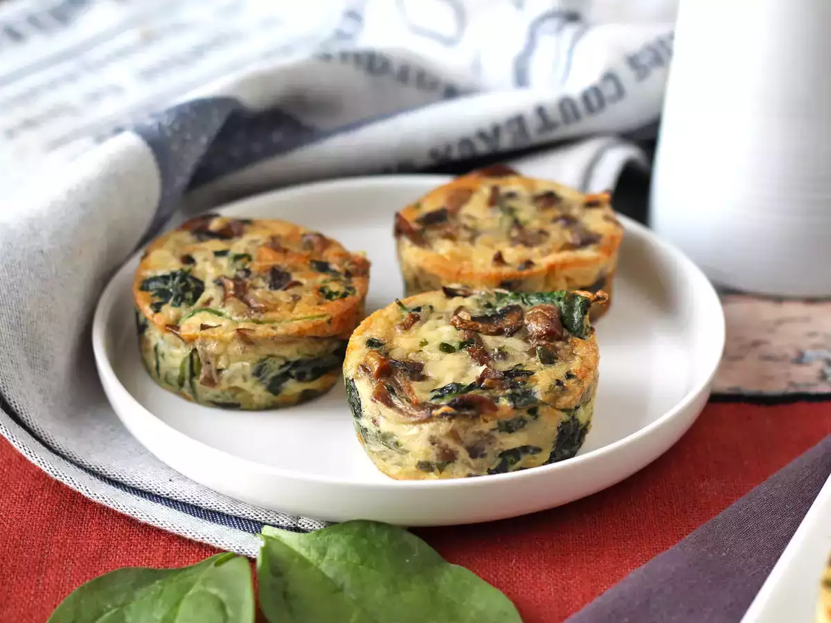 Sformatini di spinaci e funghi: ricetta veloce e super gustosa - foto 4