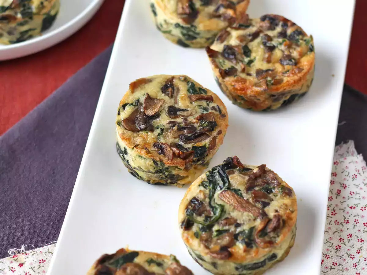 Sformatini di spinaci e funghi: ricetta veloce e super gustosa - foto 6