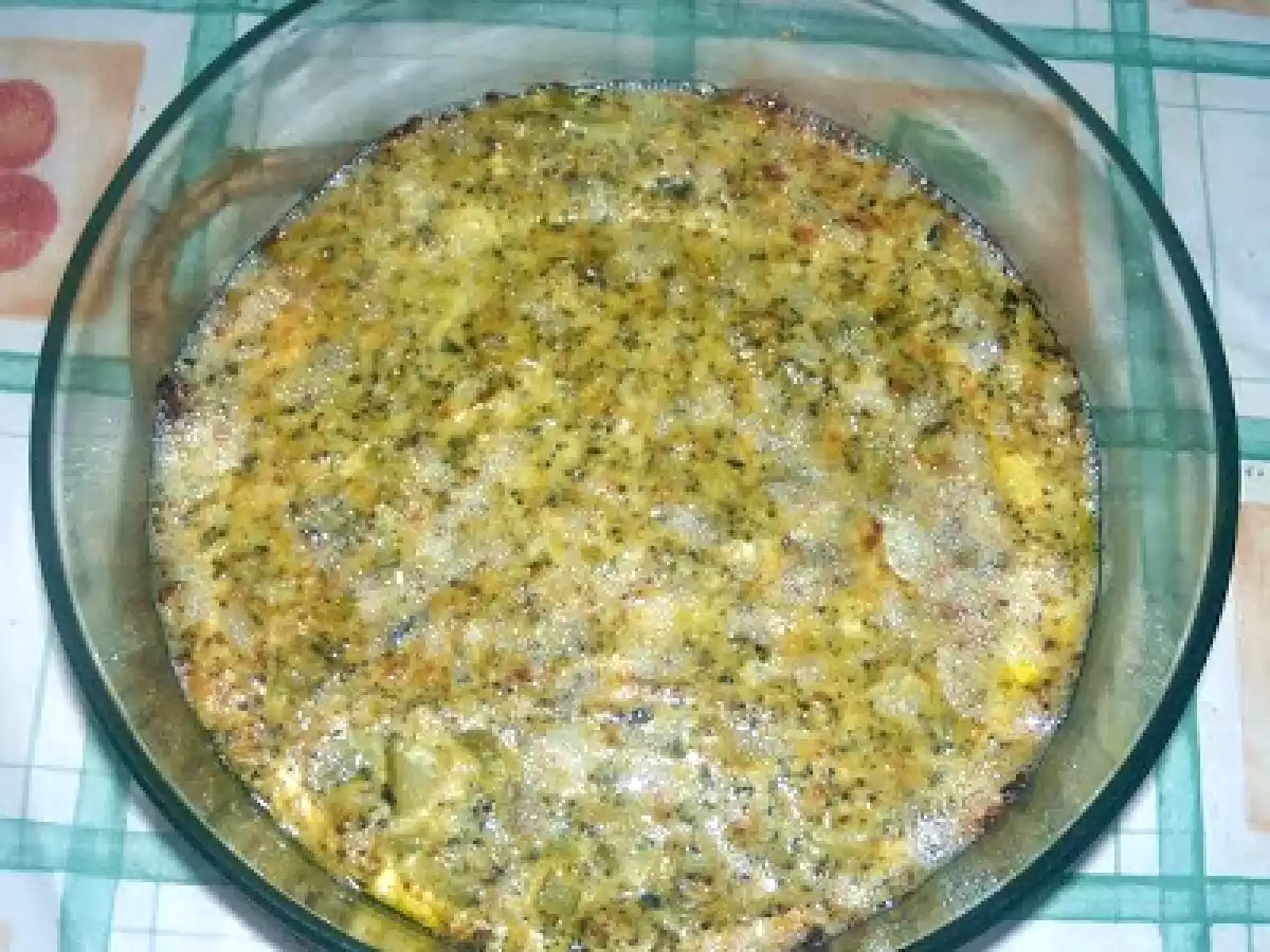 Sformato di broccoli senza lattosio