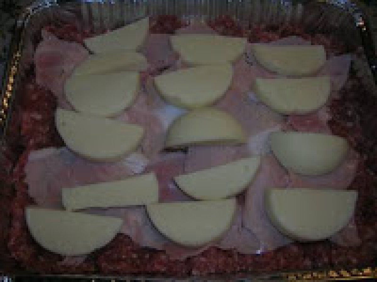 Sformato di carne con prosciutto e formaggio - foto 3