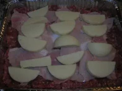 Sformato di carne con prosciutto e formaggio, foto 3