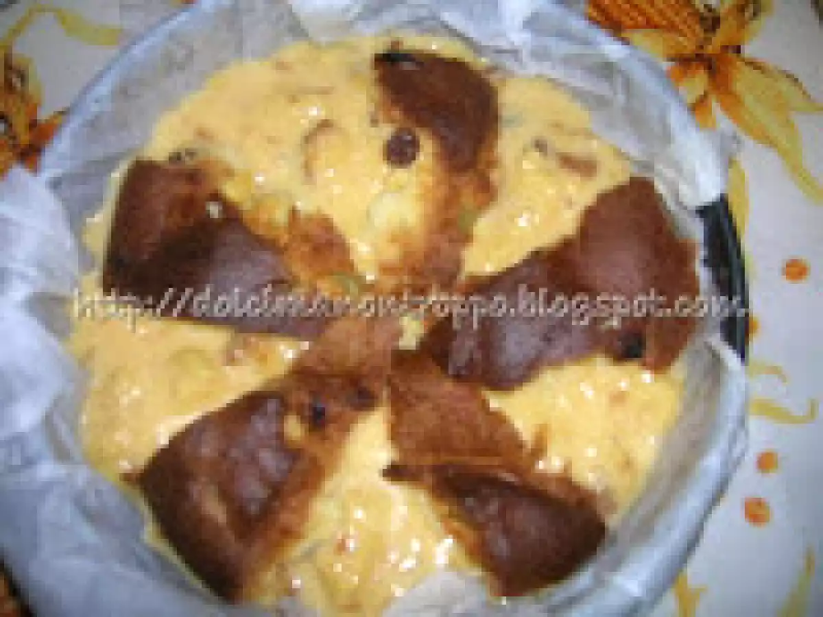 SFORMATO DI PANETTONE AL CIOCCOLATO BIANCO... - foto 2