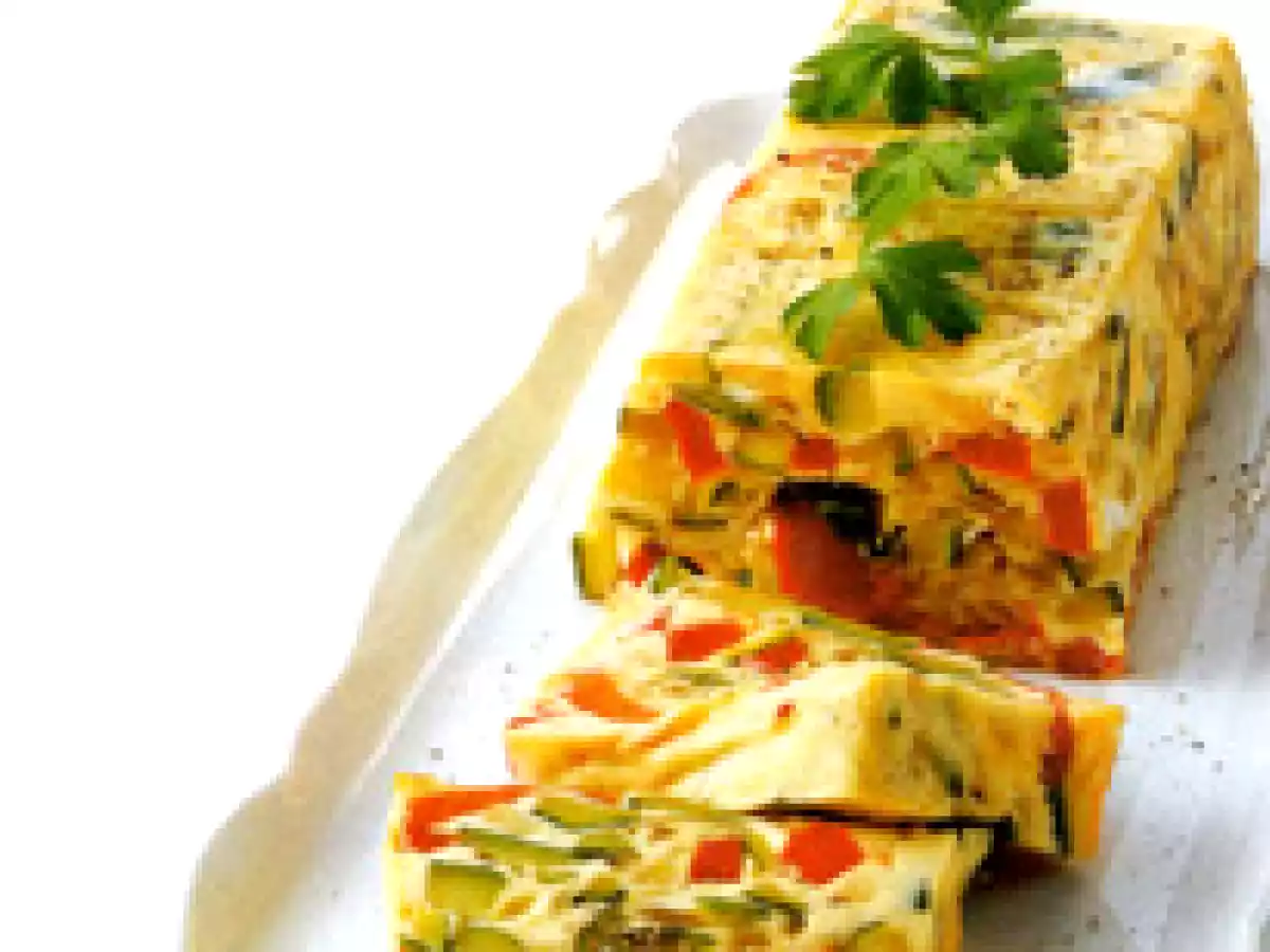 Sformato di zucchine e peperoni....natale