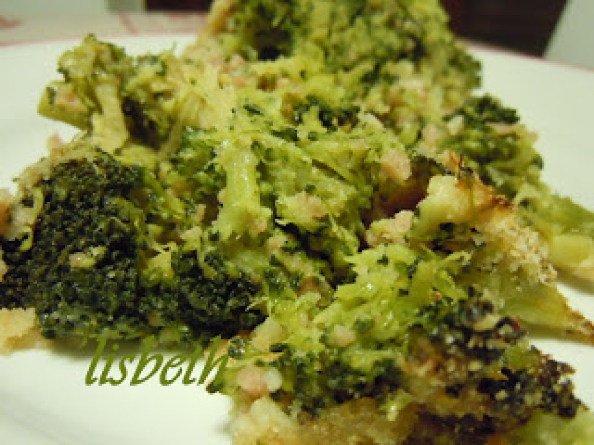 Sformato leggero di broccoli al pecorino
