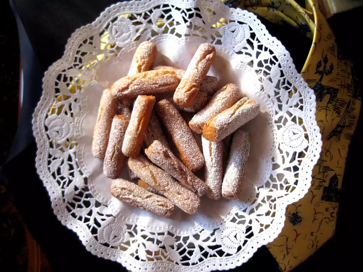 Sigarini all' arancia - Orange Cigar biscuits