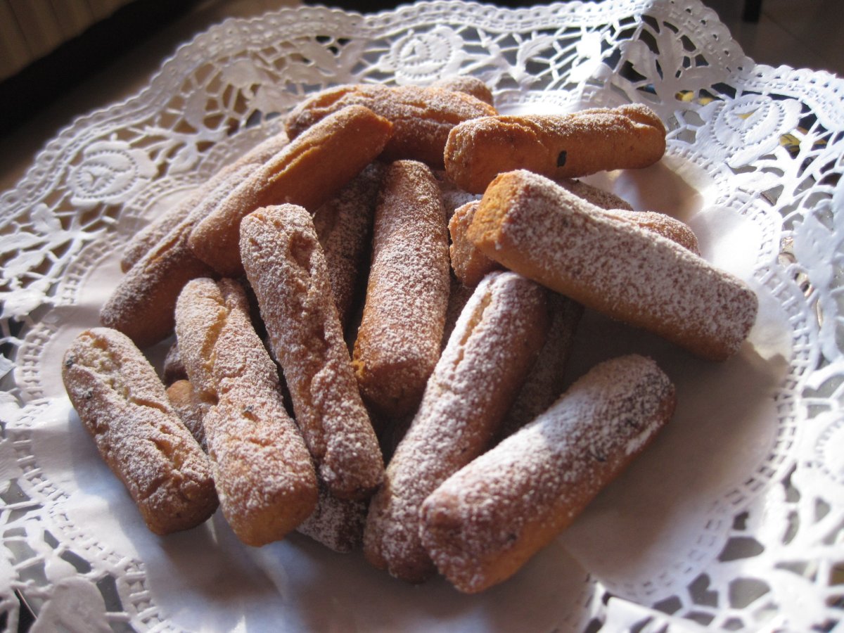 Sigarini all' arancia - Orange Cigar biscuits - foto 2