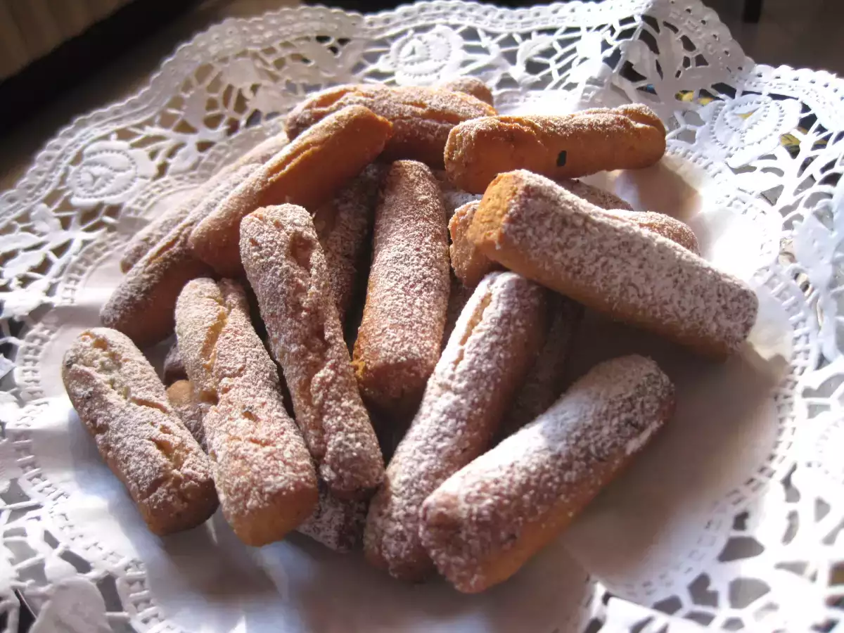 Sigarini all' arancia - Orange Cigar biscuits - foto 2