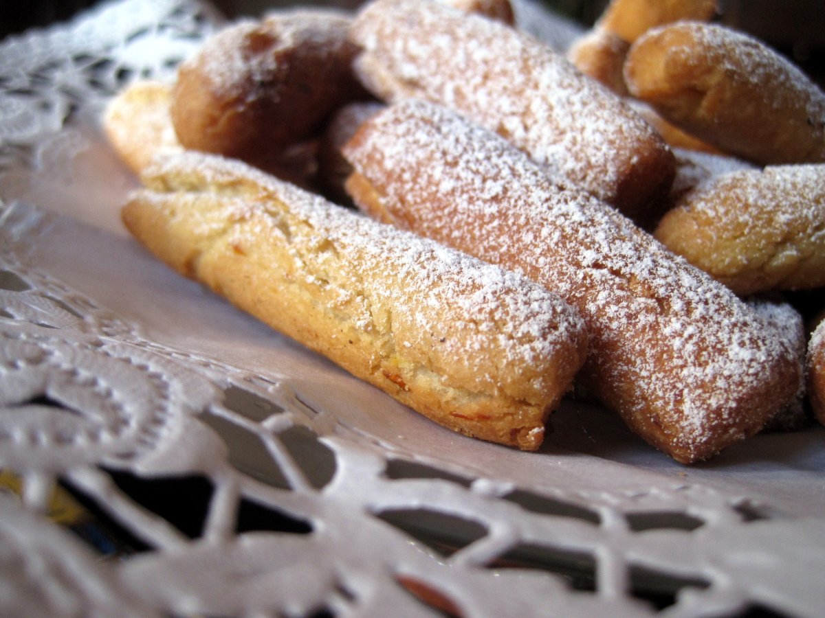 Sigarini all' arancia - Orange Cigar biscuits - foto 6