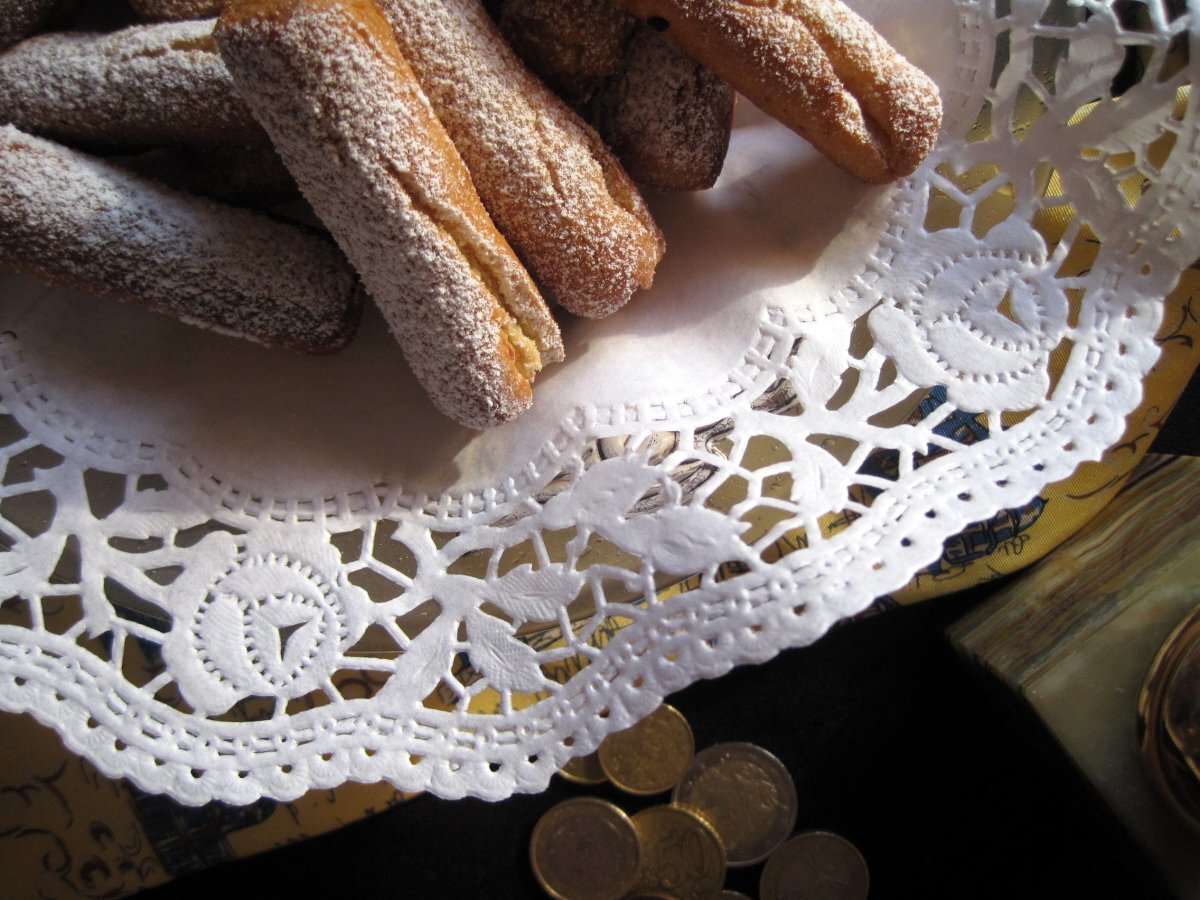 Sigarini all' arancia - Orange Cigar biscuits - foto 8