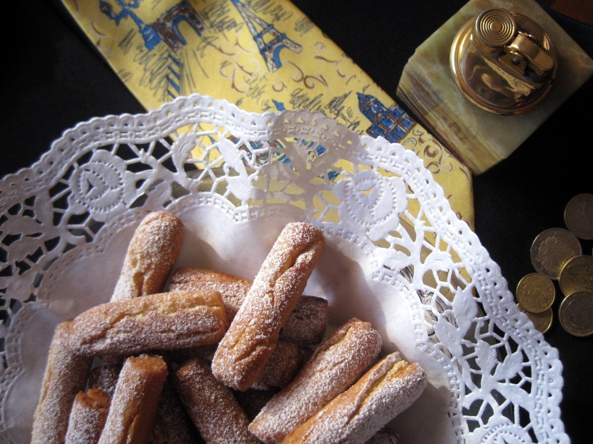 Sigarini all' arancia - Orange Cigar biscuits - foto 9