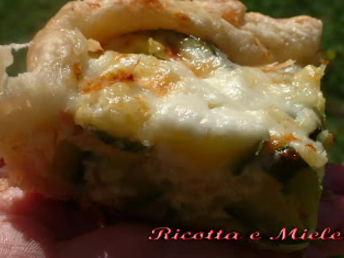 Simil torta salata di zucchine e riso di cotto e mangiato/Tarta de zapallitos y arroz - foto 5