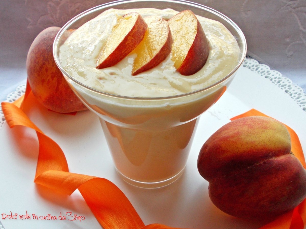 Smoothie alla pesca