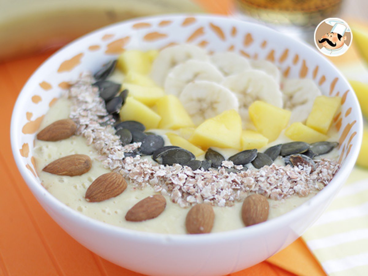 Smoothie bowl mango e banana - foto 3