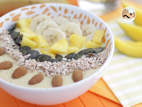 Smoothie bowl mango e banana