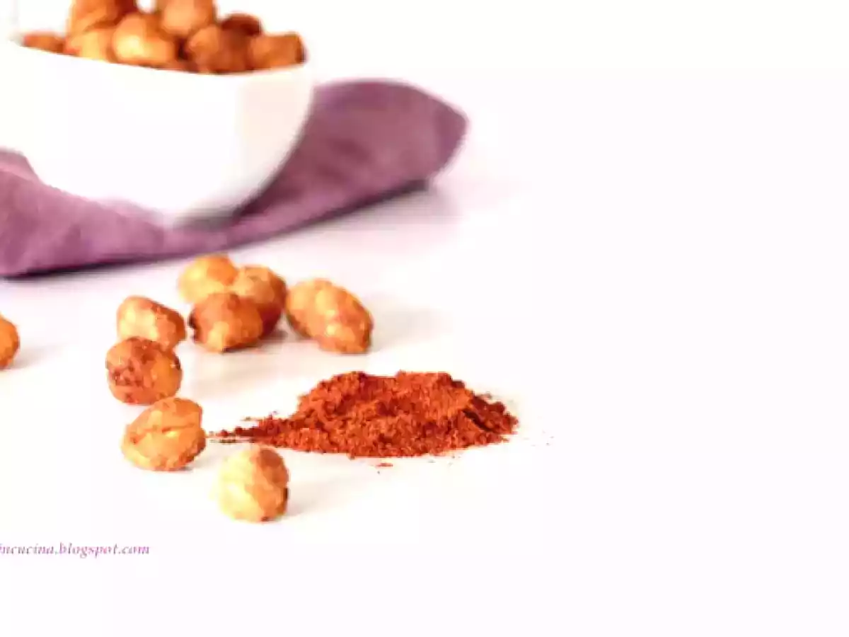 Snack sfizioso di ceci alla paprika