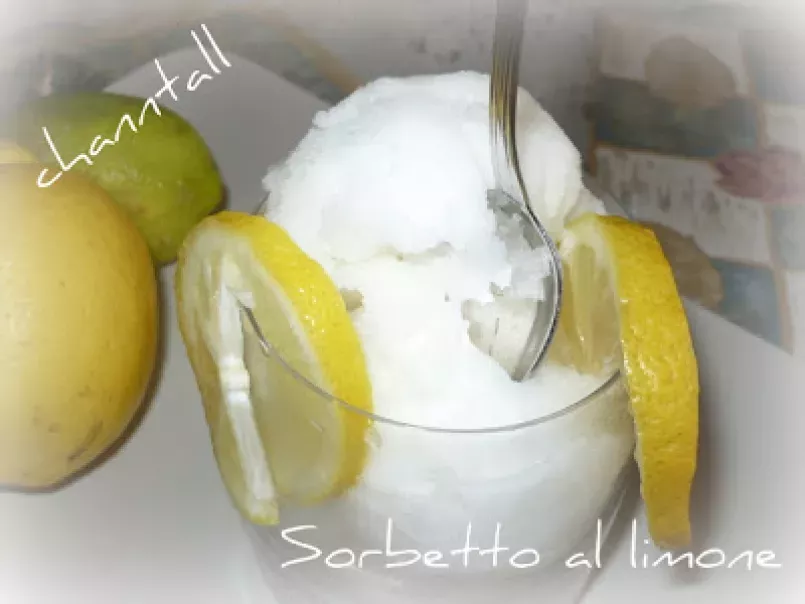 Sorbetto al limone con meringa - foto 2