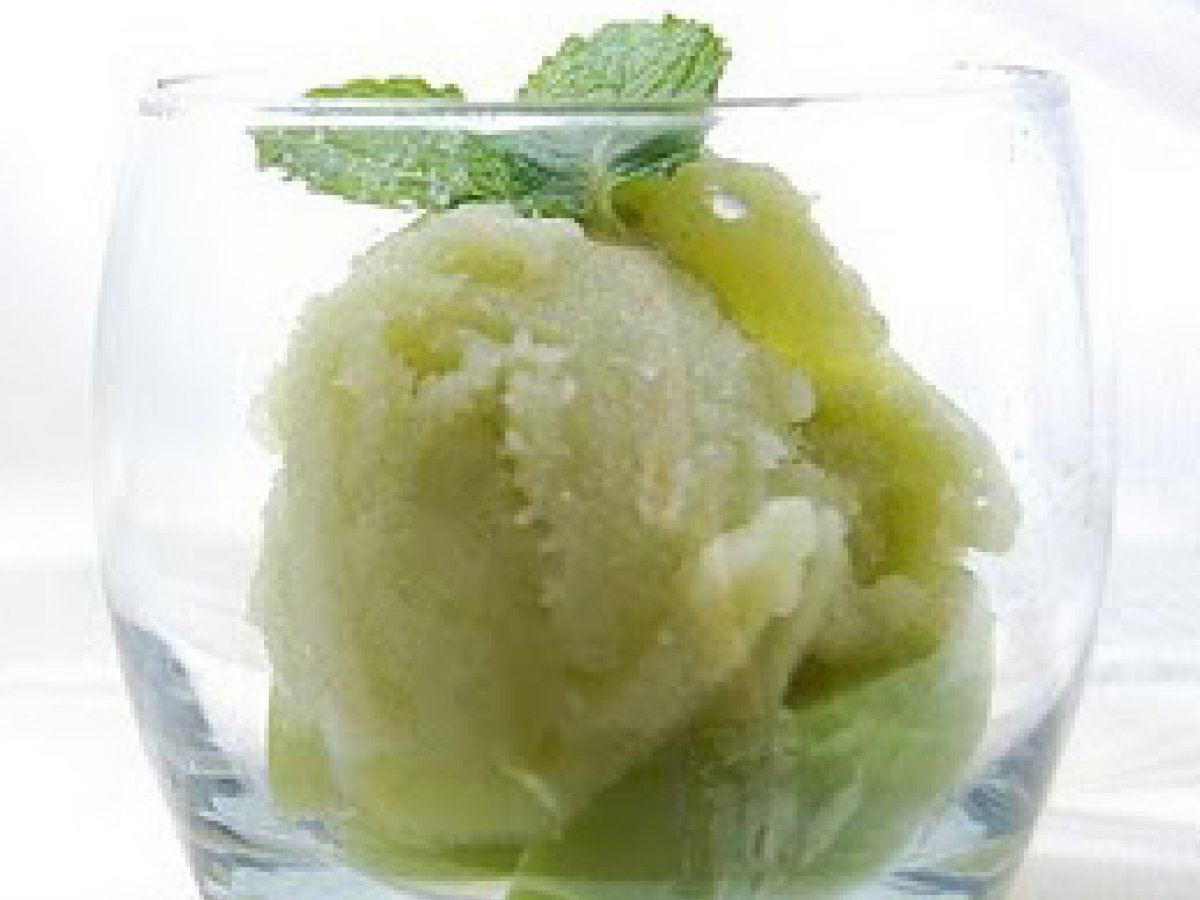 Sorbetto alla mela verde