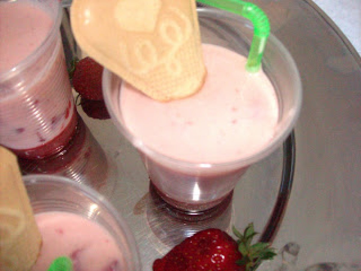 Sorbetto yogurt e fragola - foto 2