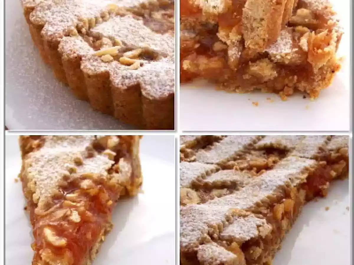 Sotto l'effetto del paracetamolo : Crostata di frolla alle nocciole