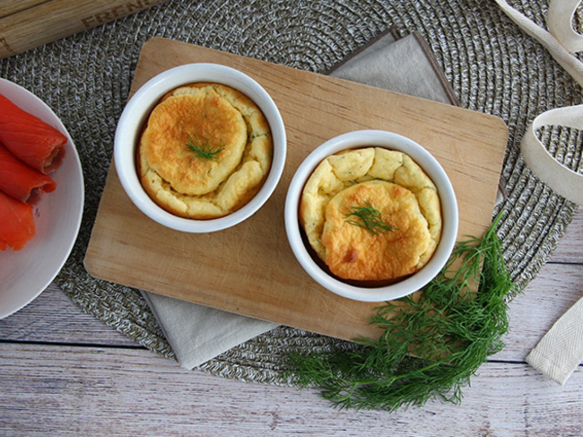 Soufflé al salmone affumicato - foto 3