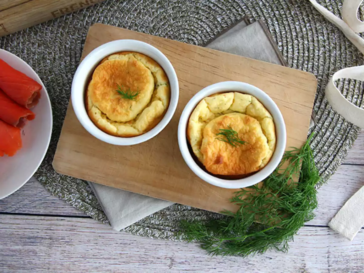 Soufflé al salmone affumicato - foto 3