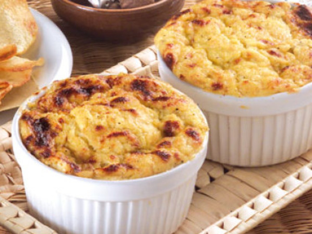 Soufflé di cavolfiore